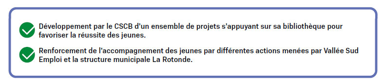 Favoriser la réussite des jeunes