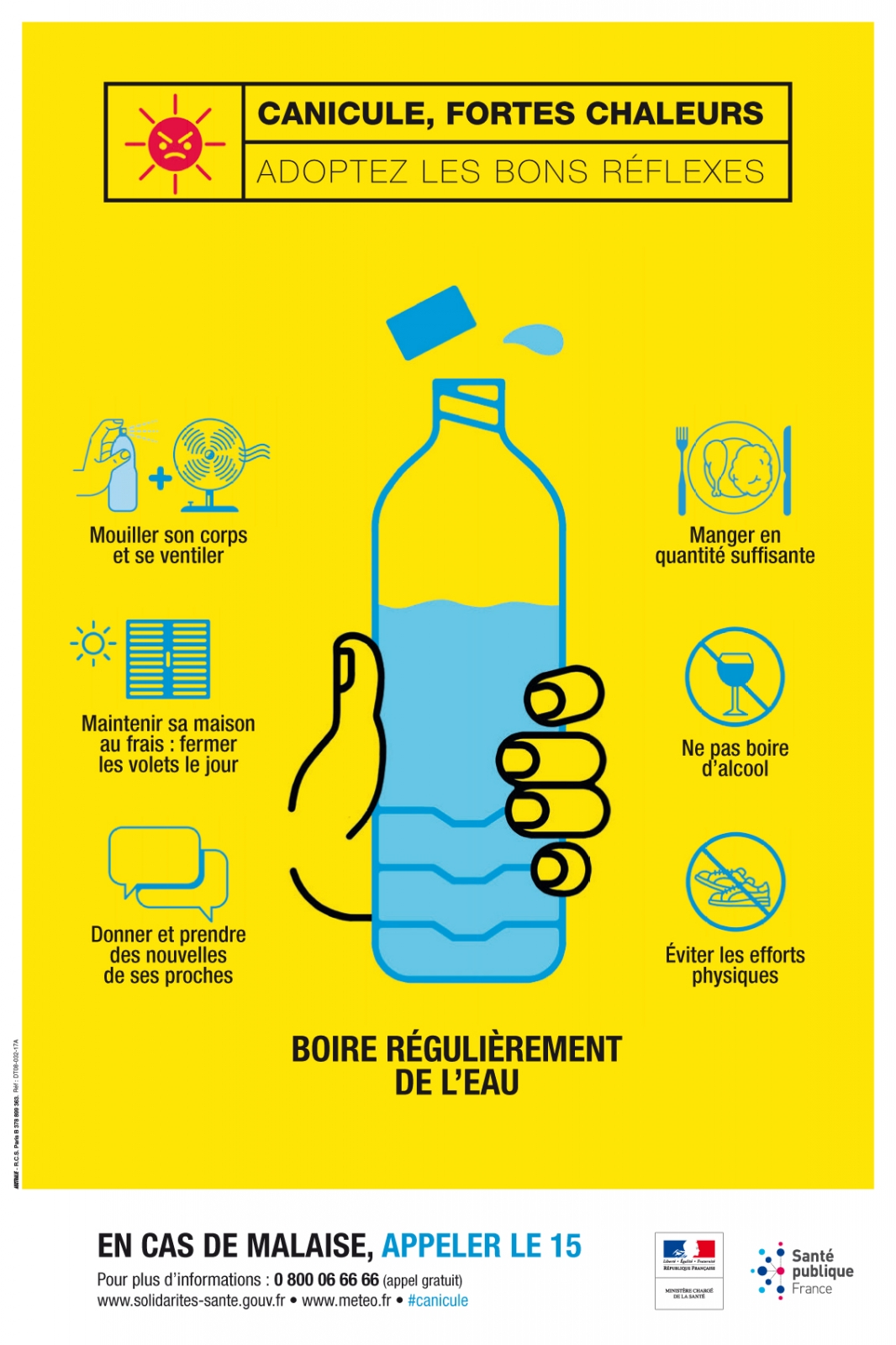 Campagne de l'INPES sur le canicule