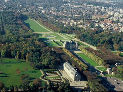 Le Domaine de Sceaux vu du ciel