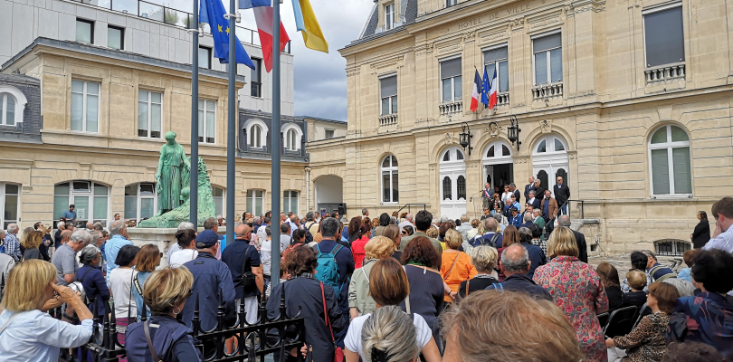 Mobilisation citoyenne du 3 juillet à l'hôtel de ville