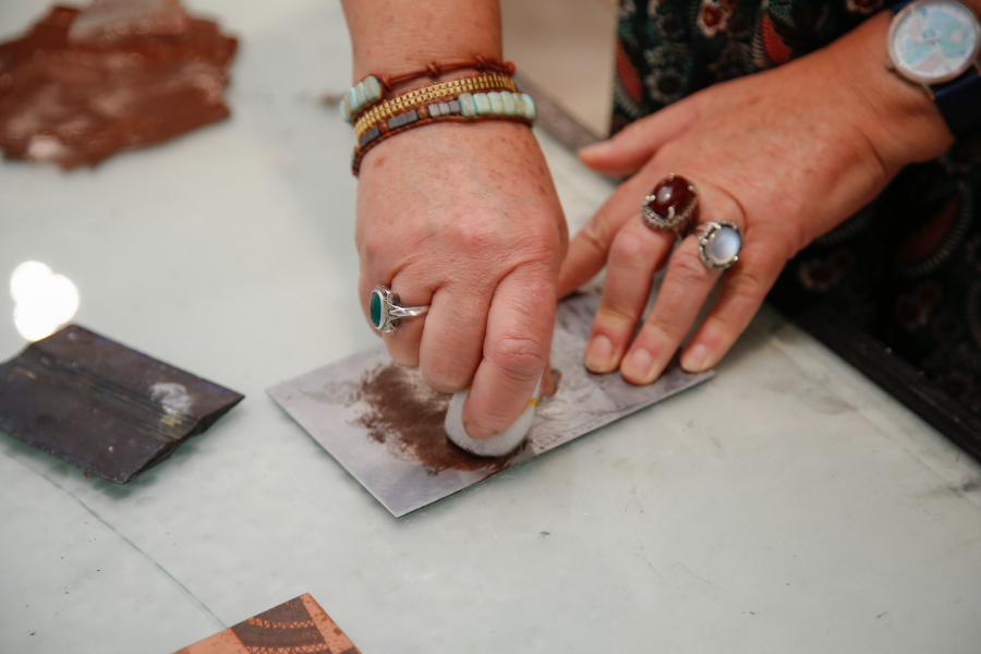 La Tarlatane, atelier des gravure - Octobre 2021 - © Antonio Borga