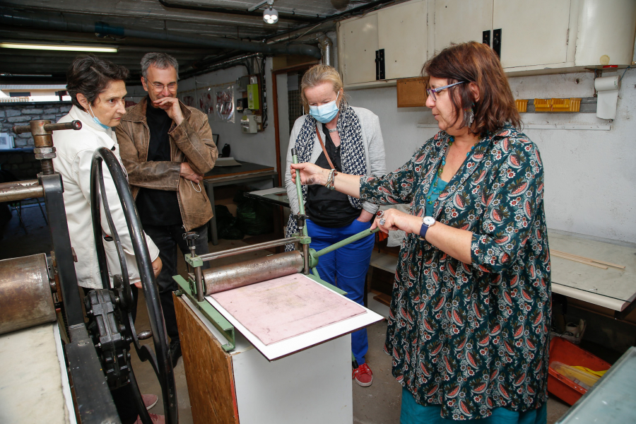 La Tarlatane, atelier des gravure - Octobre 2021 - © Antonio Borga