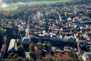 La ville de Sceaux vue du ciel